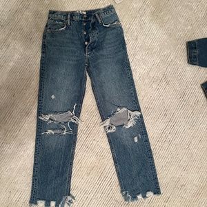 Dark Wash Free People Jeans